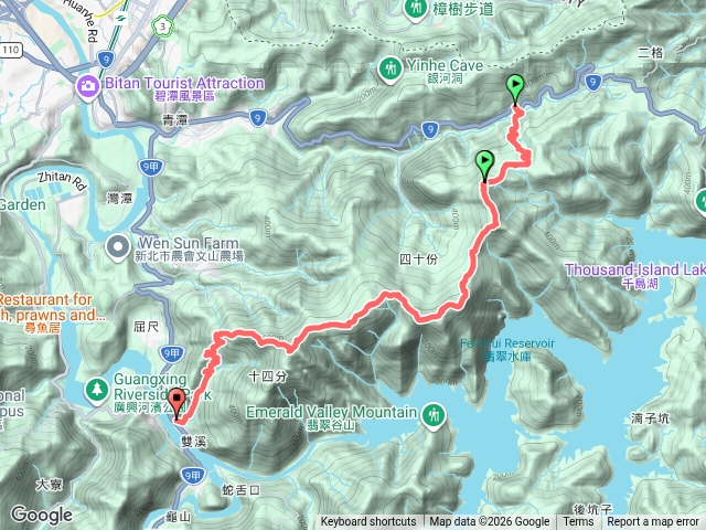 直潭山縱走預覽圖