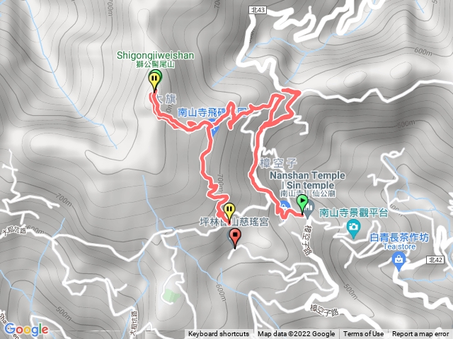 南山寺-獅公髻尾山
