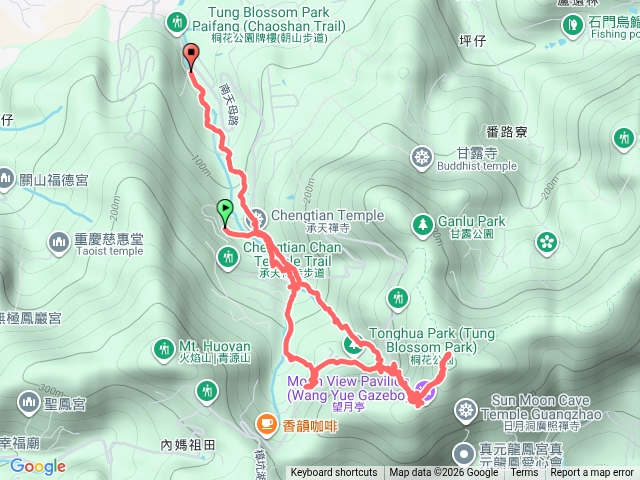 土城承天禪寺桐花預覽圖