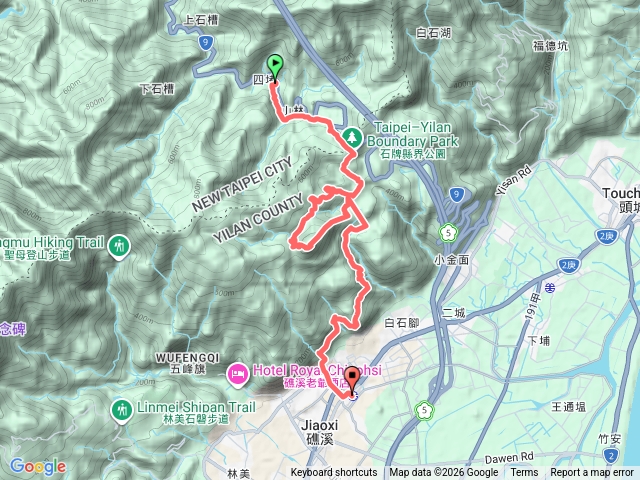 四堵古道鵲子山跑馬古道