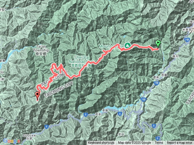 雪山西稜四日順走