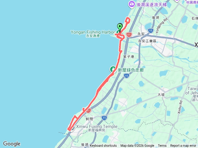 永安漁港-後湖溪-新屋隧道(地景藝術節)
