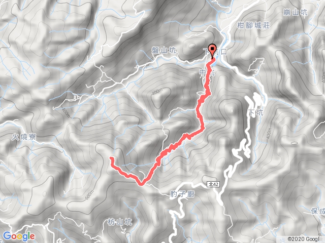 中坑古道→枋山坑山_20200706