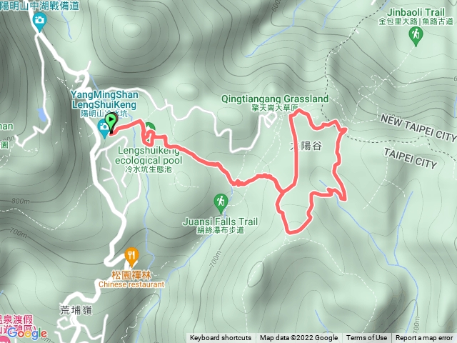 冷水坑-擎天崗環狀-冷水坑