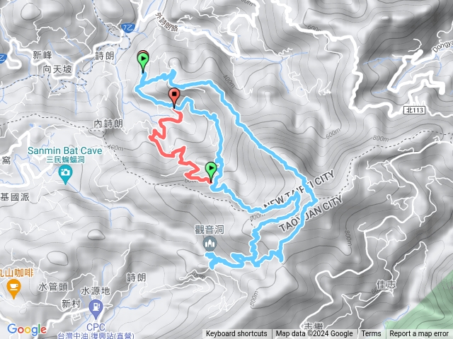 內詩朗山-金平山-觀音洞