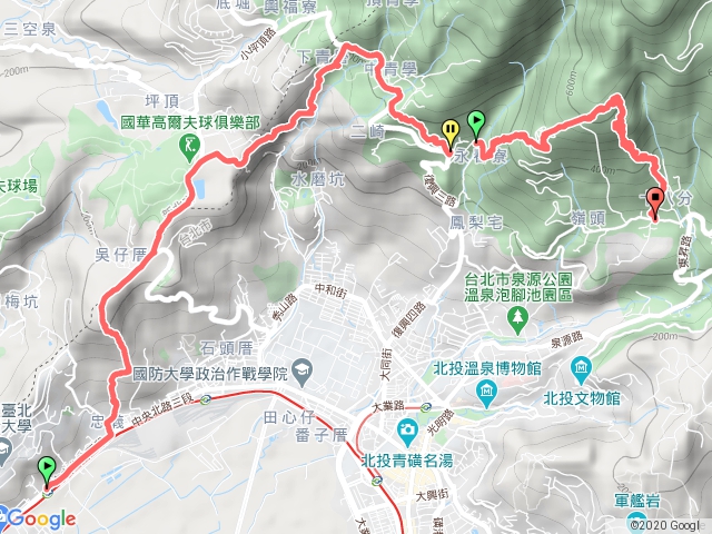 忠義山-中正山縱走（1091011）