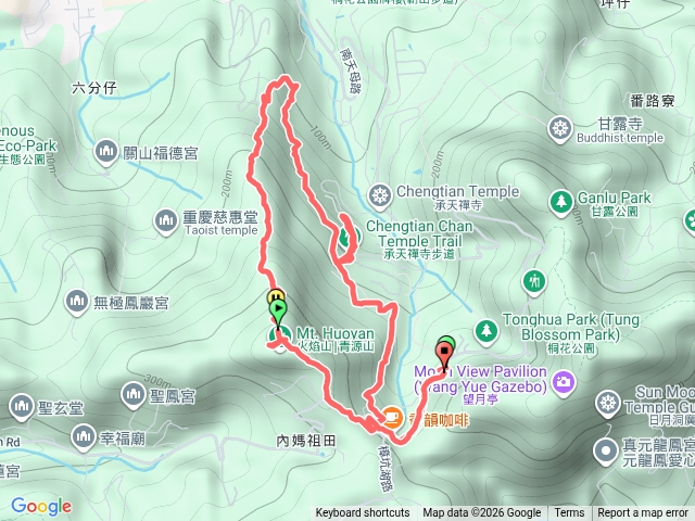 火焰山步道（第二停車場-茶香步道下）預覽圖