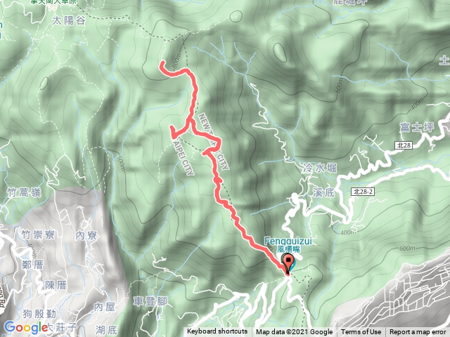 風櫃嘴、北五指山、石梯嶺