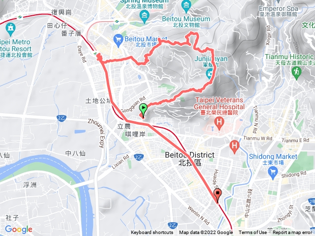 軍艦岩. 丹鳳山