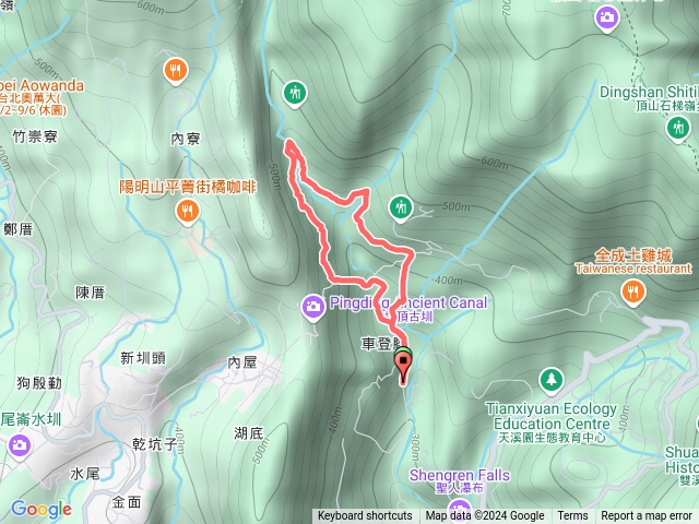 坪頂新圳、登峰圳、坪頂古圳步道O型預覽圖