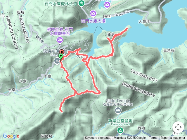 2025/03/0320250217（琉璃光蓮花世界-福大山-彩和山-油井窩山-蓬萊仙島山-大竹坑古道)