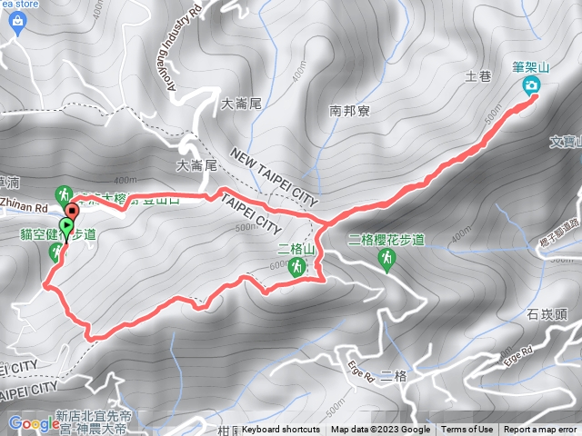 草湳上二格山連筆架連峰8號