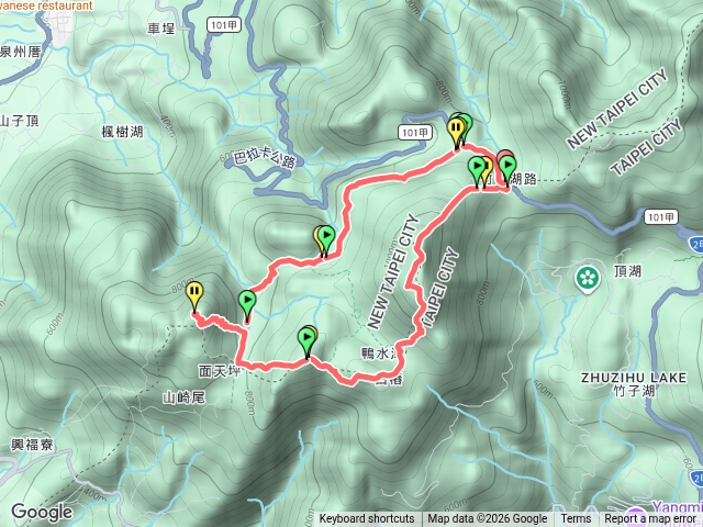 大屯山，南西、向天山