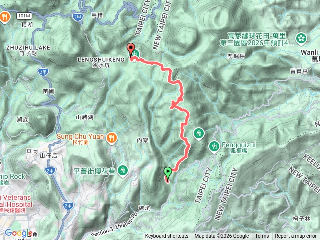 溪和宮-頂山-北五指山-擎天崗預覽圖