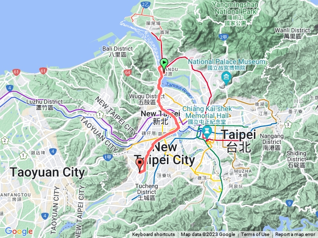 北投關渡宮→樹林保安市場