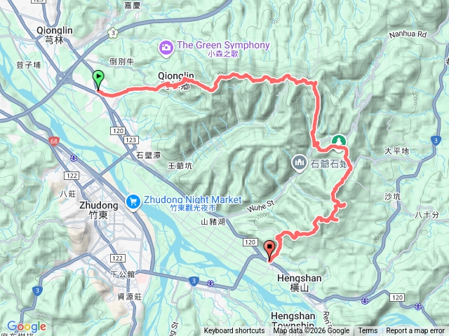 [新竹郊山]飛沙龍縱走