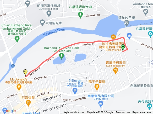 河濱公園健走