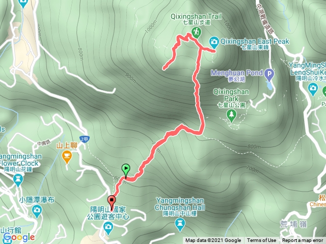 苗圃上七星主峰▶️七星南峰▶️七星東峰▶️苗圃登山口