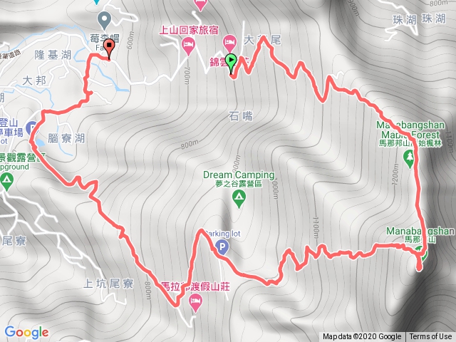 馬那邦山型縱走