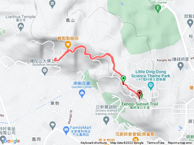 鳳崎日落登山步道