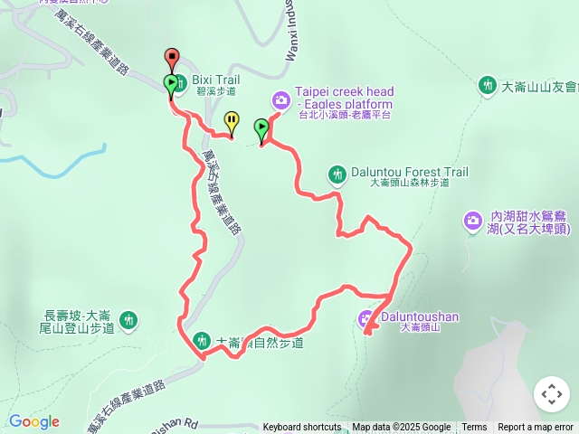大崙頭山森林步道
