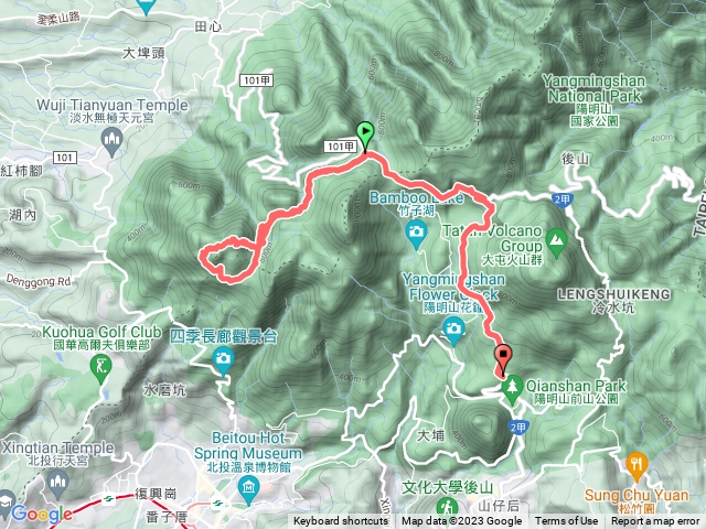 面天向天O型路線