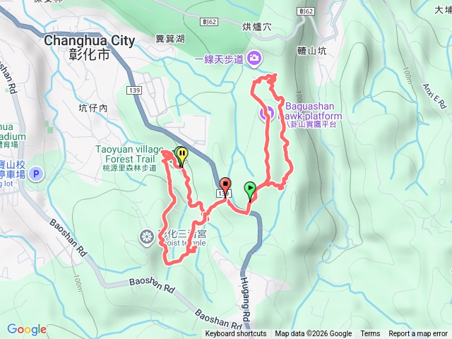 20260111彰化一線天桃源里森林步道