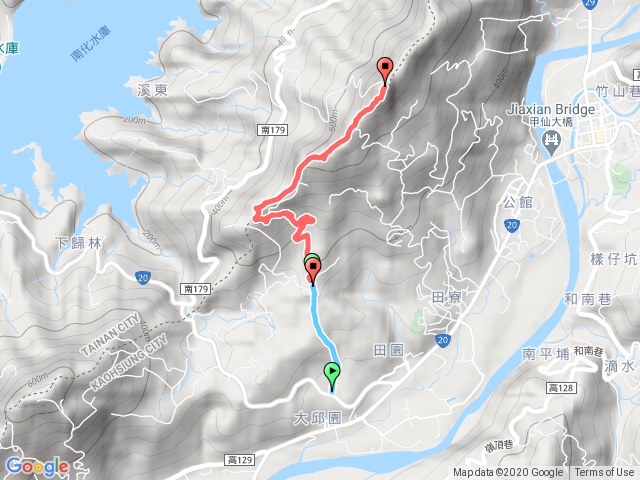 吳酒桶頭南峰、吳酒桶頭連走-自百葉登山口原路來回