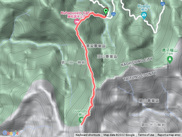 南臺首嶽，單登關山