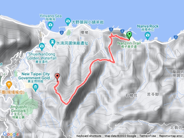 黃金劍龍稜鋸齒稜縱走