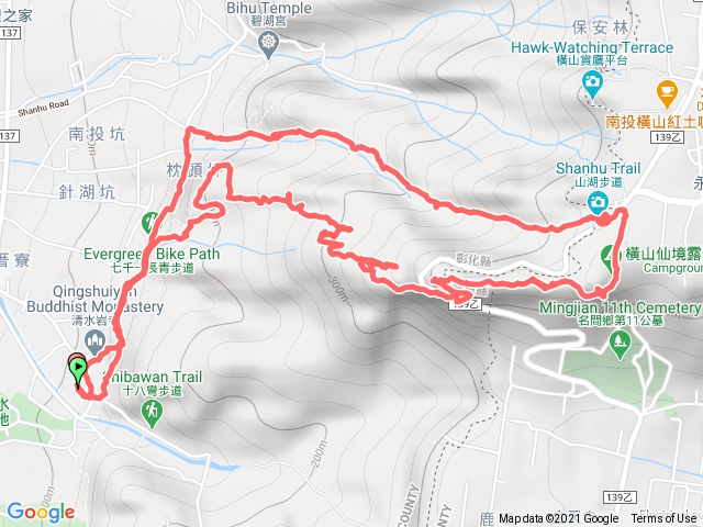 2021-01-31_11-32-06 長青自行車道走橫山下山湖步道