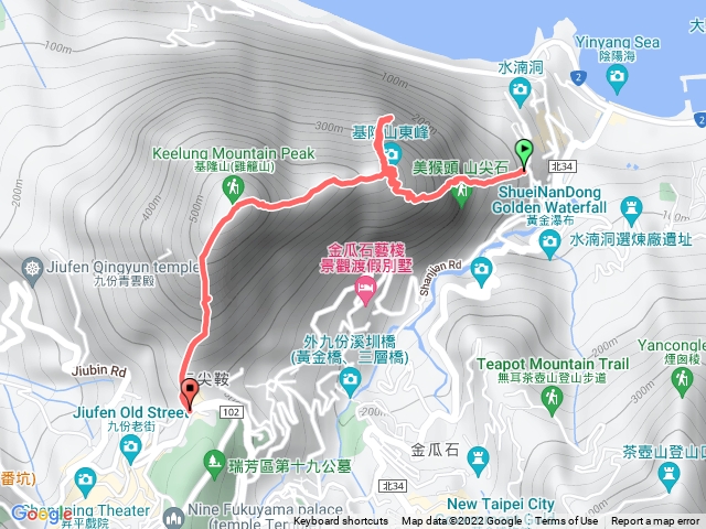 雷霆峰-勇士岩-雞籠山