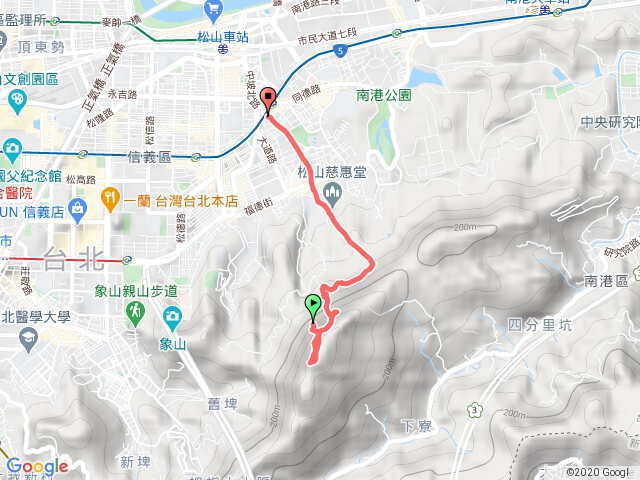 南港山攀岩2上3下