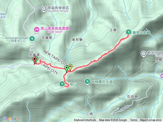 筆架山+二格山預覽圖