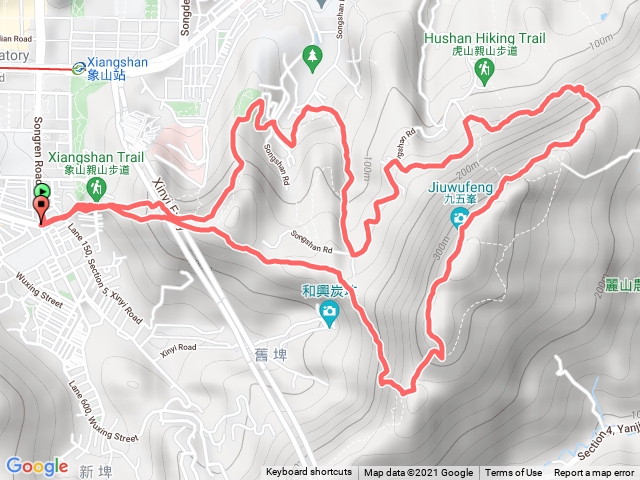 20210718 四獸山O型縱走
