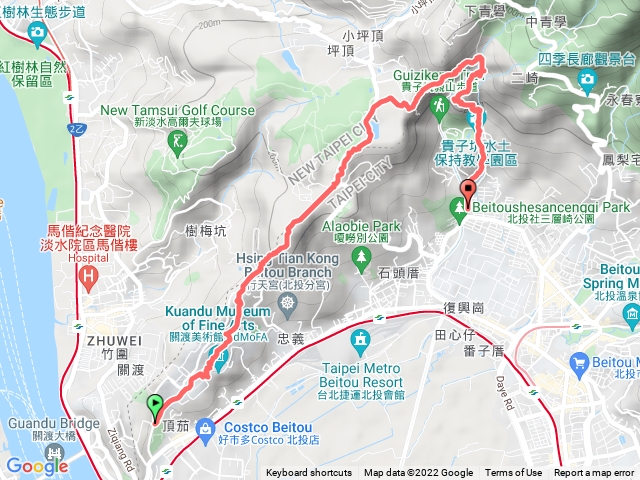 關渡宗榮三貴子坑