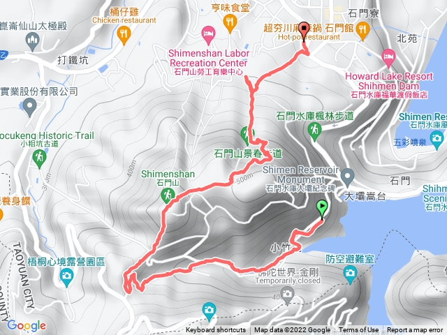 20211114石門山步道(壩頂出發)