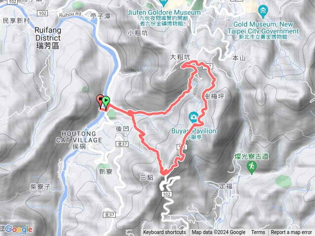 金字碑大粗坑小粗坑