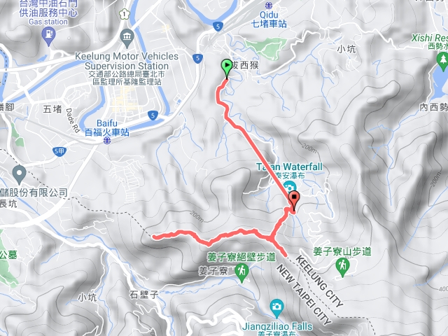 姜子寮步道連走
