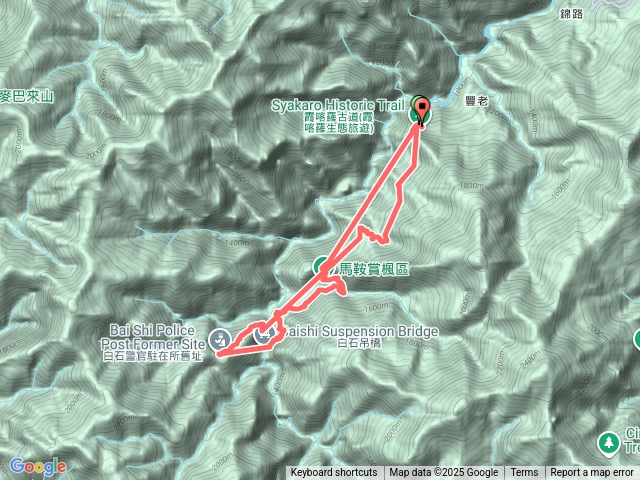 霞喀羅古道預覽圖
