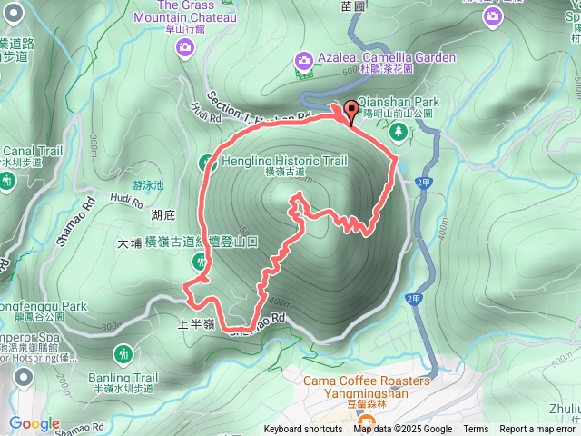 紗帽山、橫嶺古道 環狀