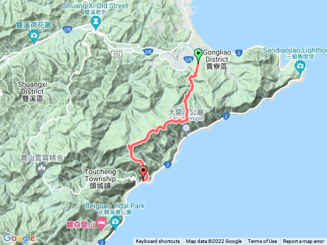 福隆大溪步道行