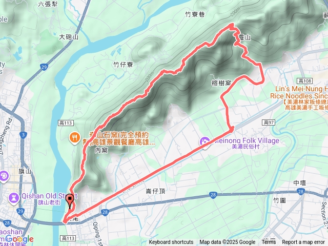 旗靈縱走預覽圖