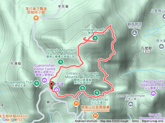 20250129 五股觀音山北橫古道預覽圖