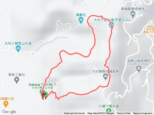 週日雨後的大坑6上7下 人還是很多