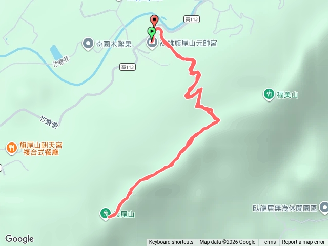 元帥宮上旗尾山涼亭（第四登山口）預覽圖