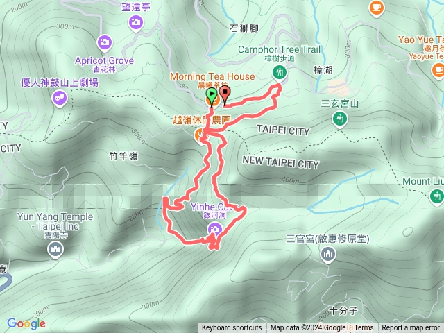 銀河洞越嶺登山步道預覽圖