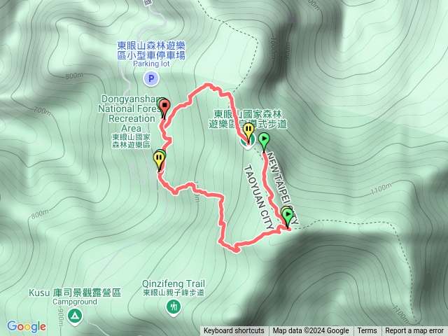 東眼山自導步道預覽圖