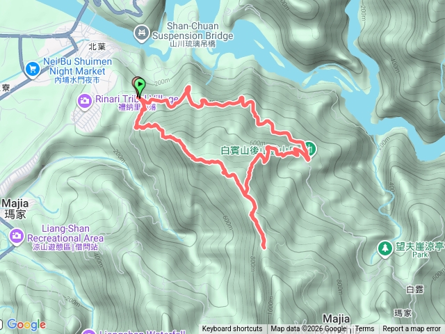 白賓山前山-白賓名樹-白賓山後山出-O型預覽圖