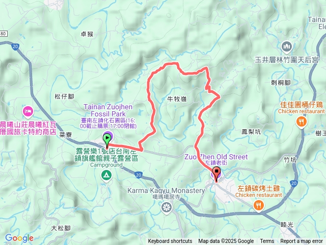 左鎮後坑古道、牛牧（港）嶺